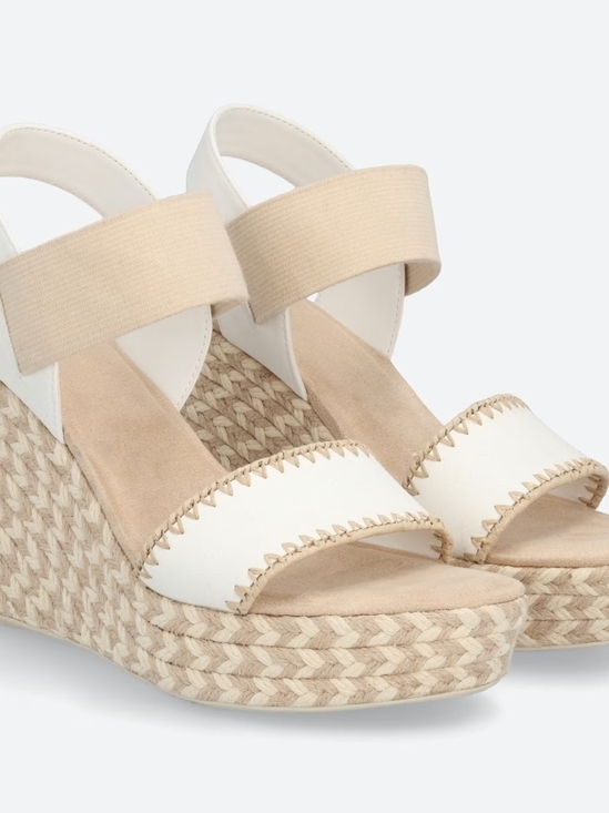 MIA Shoes - MIA Gracce Espadrille Wedges Sz 7.5 NWOT #Boho Style #beach #coastal